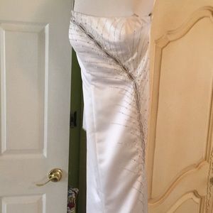 Gorgeous White Prom Dress